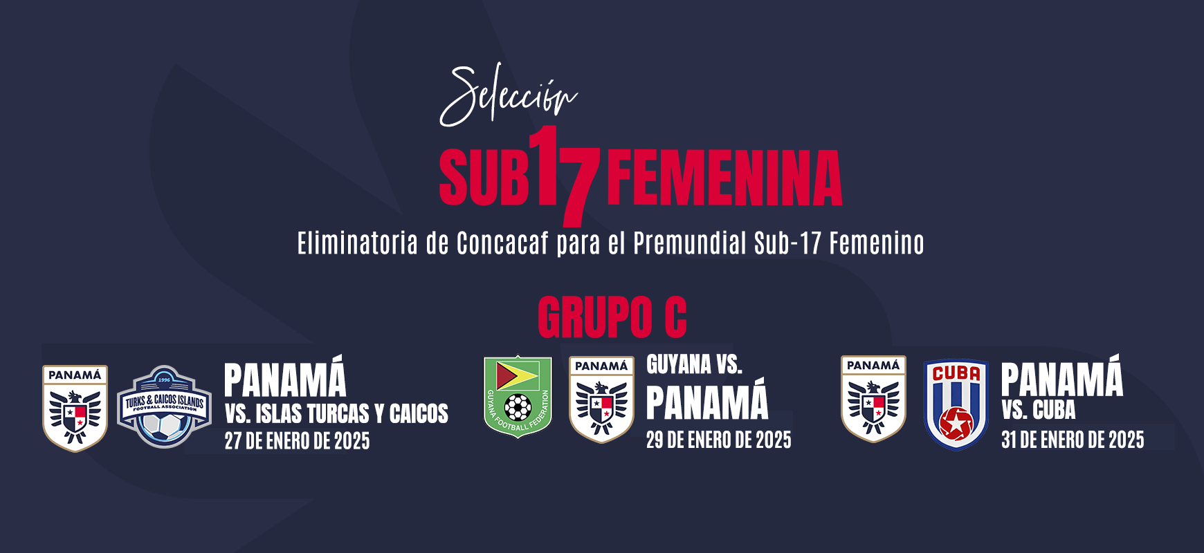 Sub17 femenina conoce sus primeros rivales para iniciar el sueño